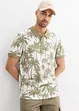 Piké-poloskjorte i 100% økologisk bomull, Slim Fit, bonprix