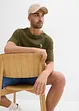 T-skjorte med trykk på ryggen, Loose Fit, bonprix