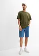 T-skjorte med trykk på ryggen, Loose Fit, bonprix