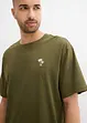 T-skjorte med trykk på ryggen, Loose Fit, bonprix