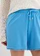 Jerseyshorts i viskosemiks med komfortlinning og blonder, bonprix