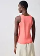 Singlet med silke, bonprix