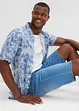 Bermudashorts i sweat-denim med komfortsnitt, Regular Fit, bonprix