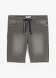 Bermudashorts i sweat-denim look med komfortsnitt, Regular Fit, bonprix