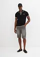 Bermudashorts i sweat-denim look med komfortsnitt, Regular Fit, bonprix