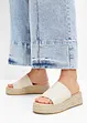 Slip-in platåsandal, bonprix