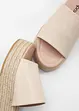 Slip-in platåsandal, bonprix