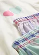 Pyjamas i 100% økologisk bomull (4-delt sett), bonprix