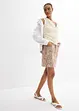One shoulder-topp i strukturert materiale, bonprix