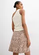One shoulder-topp i strukturert materiale, bonprix