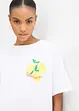 Oversized topp i 100% økologisk bomull, bonprix