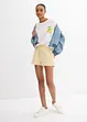 Oversized topp i 100% økologisk bomull, bonprix