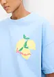 Oversized topp i 100% økologisk bomull, bonprix