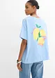 Oversized topp i 100% økologisk bomull, bonprix