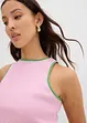 Singlet i 100% økologisk bomull, bonprix