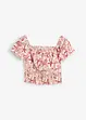 Carmenbluse av 100% bomull, bonprix