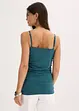 Singlet med rynkinger, bonprix