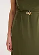 Trikotkjole med belte (2-delt sett), bonprix