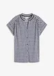 Trikotbluse med trykk, bonprix