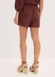 Shorts med lin, bonprix