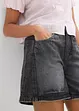 Jeansshorts Mid Waist, Low stretch, bonprix