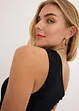 One-shoulder-topp med smykkedetalj, bonprix