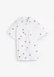 Kortermet bluse av musselin, bonprix