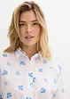 Oversized bluse av ren bomull, bonprix