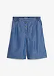 Pull on-shorts i lyocell, bonprix