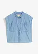Jeansbluse i lett denim, bonprix