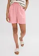 Slip on-shorts av myk viskose (2-pack), bonprix