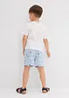 T-skjorte og shorts i økologisk bomull (2-delt sett), bonprix