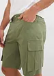 Cargo-bermudashorts med stretch, Regular Fit (2-pack), bonprix