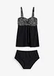 Lang tankini (2-delt sett), bonprix