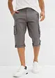 Lang bermudashorts med cargolommer, Regular Fit, bonprix