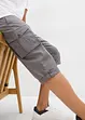 Lang bermudashorts med cargolommer, Regular Fit, bonprix