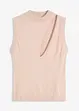 Strikket topp med cut-out, bonprix