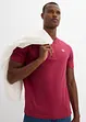 Henley T-skjorte (2-pack) i ren økologisk bomull, bonprix