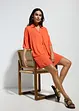 Kort strandbluse i lett viskose, bonprix