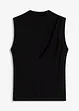 Strikket topp med cut-out, bonprix