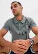 Piké-poloskjorte i ren bomull, Slim Fit, kortermet, bonprix