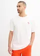 T-skjorte med trykk på ryggen, Loose Fit, bonprix