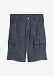 Lang cargoshorts i Chambray-materiale, Regular Fit, bonprix