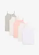 Singlet med myk bomull (5-pack), bonprix