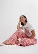 Pull on-bukse i strukturert krepp, bonprix