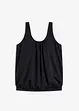 Tankini topp i vid modell, bonprix