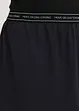 Ultralett treningsskjørt med integrert shorts, bonprix