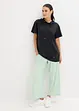 Oversized treningstopp med hette, hurtigtørkende, bonprix
