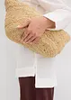 Skjortebluse i lett viskosemiks, bonprix