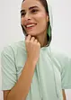Oversized treningstopp med hette, hurtigtørkende, bonprix